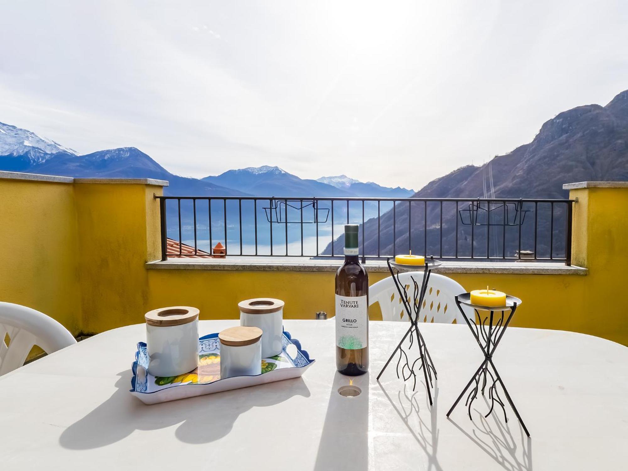 Rododendro House Relax Apartment Morbio Bagian luar foto